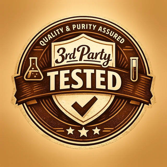 Third-party tested ginger root extract