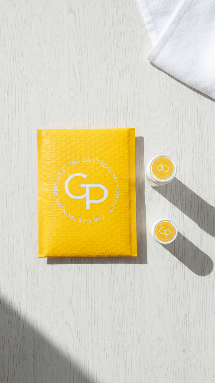TGP bottles in bubble mailer packaging